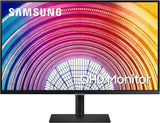 SAMSUNG S60A Series 27-Inch WQHD (2560x1440) Computer Monitor, 75Hz, IPS Panel, HDMI, HDR10 (1 Billion Colors), Height Adjustable Stand, TUV-Certified Intelligent Eye Care (LS27A600NWNXGO) 27 Inches
