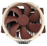 Noctua NH-D15, Premium CPU Cooler with 2X NF-A15 PWM 140mm Fans (Brown)