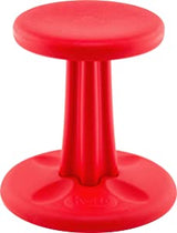 Kore design Kore Kids Wobble Chair - Flexible Seating Stool for Classroom &amp; Elementary School, ADD/ADHD - Made in The USA - Age 6-7, Grade 1-2, Red (14in) Red Kids (14in Tall)