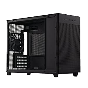 ASUS Prime AP201 33-Liter MicroATX Black case with Tool-Free Side