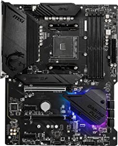 MSI MPG B550 GAMING PLUS Gaming Motherboard (AMD AM4, DDR4, PCIe 4.0, SATA 6Gb/s, M.2, USB 3.2 Gen 2, HDMI/DP, ATX)