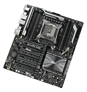 ASUS WS X299 SAGE LGA2066 DDR4 M.2 U.2 X299 CEB Motherboard for Intel Core X-Series Processors with Quad-GPU Support, DDR4 4200MHz, Dual M.2 &amp; U.2 Support