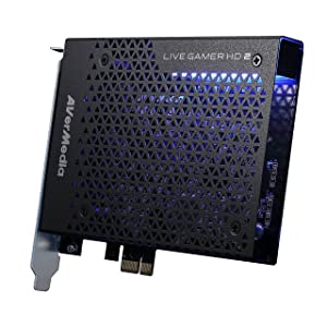 AVerMedia Live Gamer HD 2-PCIe Internal Game Capture Card, Record and Stream in 1080p 60 with Multi-Card Support, Low-Latency Pass-Through on Xbox series x/s, PS5, Nintendo Switch, Windows 10 (GC570) 1080p60 UVC