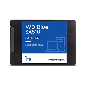 Western Digital 1TB WD Blue SA510 SATA Internal Solid State Drive SSD - SATA III 6 Gb/s, 2.5"/7mm, Up to 560 MB/s - WDS100T3B0A 1TB New Generation
