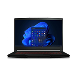 MSI GF63 15.6" Gaming Laptop Intel Core i5-10500H GTX1650 8GB 512GB NVMe SSD Win10 - Black (10SC-838)
