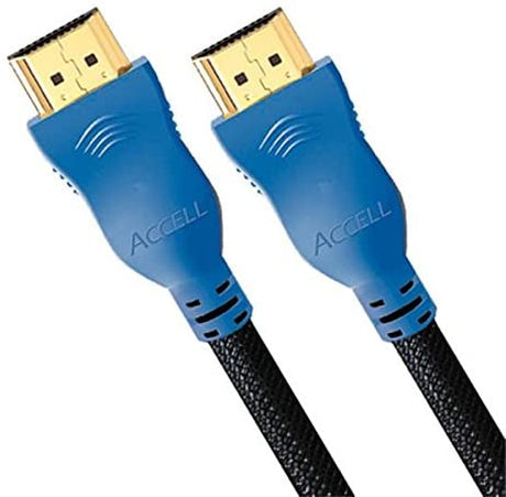 Accell High Speed HDMI Cable - 3 Feet - HDMI 2.0 Compliant for 4K UHD @60Hz, ARC, Ethernet - Braided Cable Retail Packaging 3.3 Feet (1 Meter) - Dealtargets.com