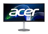 Acer CB342CUR bmiiphuzx 34" 1900R Curved Zero-Frame QHD (3440 x 1440) UltraWide IPS Monitor | AMD FreeSync | 75Hz | 1ms VRB | DCI-P3 95% | 1 x USB 3.1 (Type-C), 2 x HDMI 2.0 Ports &amp; 1 x Display Port - Dealtargets.com