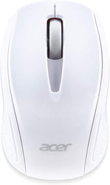 Acer RF Wireless Mouse (White), Works with Chromebook, with USB Plug and Play for Right/Left Handed Users (for Chromebooks, Windows PC &amp; Mac) White Chromebook Mouse - Dealtargets.com