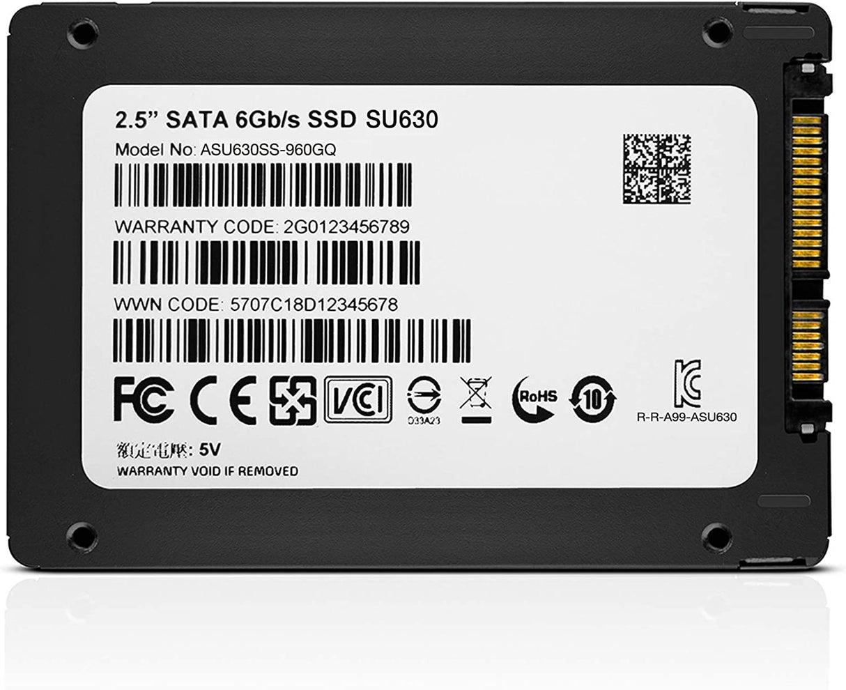 ADATA SSD Desktop Notebook SATA ASU630SS-960GQ-R SU630 960GB 2.5 SATA III - Dealtargets.com