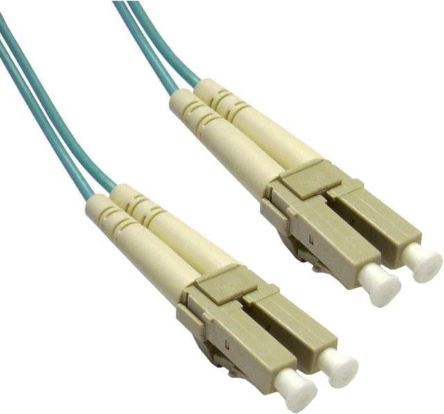 Addon networking Add-On Computer 1m Laser Optimized Multi-Mode Fiber Duplex LC/LC OM4 Aqua Patch Cable (ADD-LC-LC-1M5OM4) - Dealtargets.com