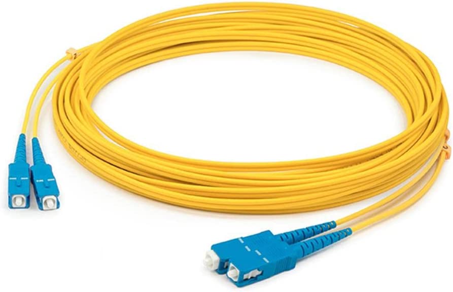 Addon networking Addon 2M OS1 Yellow Duplex Patch Cable - Dealtargets.com