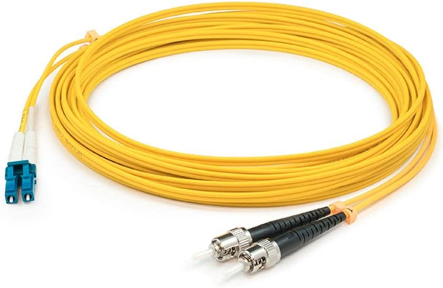 Addon networking AddOn 5m Single-Mode Fiber (SMF) Duplex ST/LC OS1 Yellow Patch Cable ADD-ST-LC-5M9SMF - Dealtargets.com