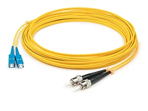 Addon networking AddOn 5m Single-Mode Fiber (SMF) Duplex ST/SC OS1 Yellow Patch Cable ADD-ST-SC-5M9SMF - Dealtargets.com