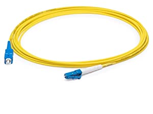 Addon networking AddOn 5m Single-Mode Fiber (SMF) Simplex SC/LC OS1 Yellow Patch Cable ADD-SC-LC-5MS9SMF - Dealtargets.com