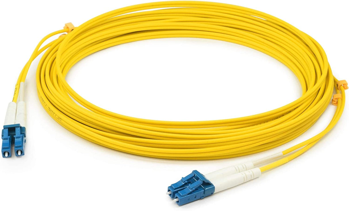 Addon networking AddOn Add-LC-LC-15M9SMF 15M OS1 Yellow Duplex Patch Cable - Dealtargets.com