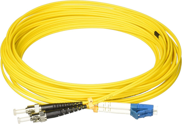 Addon networking AddOn Add-ST-LC-10M9SMF 10M OS1 Yellow Duplex Patch Cable - Dealtargets.com