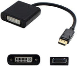 Addon networking AddOn DisplayPort Male to DVI-I Female Adapter Cable, 8in, Black (DISPLAYPORT2DVI) - Dealtargets.com