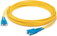 Addon networking AddOn Fiber Optic Duplex Network Cable ADD-SC-SC-15M9SMF - Dealtargets.com