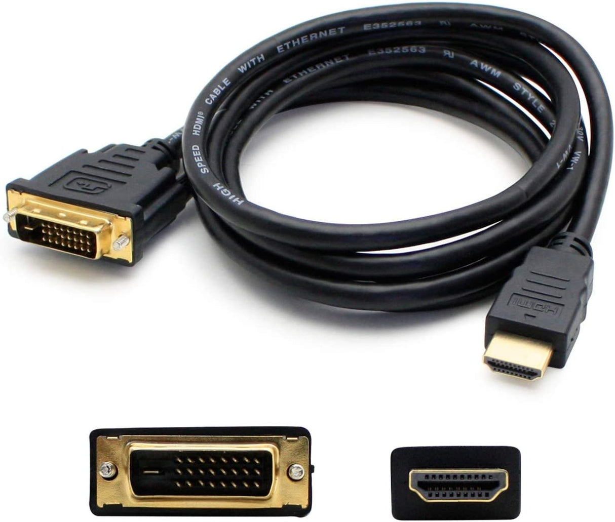 Addon networking AddOn HDMI2DVIDS6F HDMI to DVI Audio Video Cable with Connector Black - Dealtargets.com