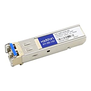 Addon networking AddOn Meraki Cisco SFP-1GB-LX10 Compatible TAA Compliant 1000Base-LX SFP Transceiver (SMF, 1310nm, 10km, LC, DOM) - Dealtargets.com