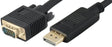 Addon networking Addon-Networking DISPLAYPORT2VGA6F 6' DisplayPort to VGA Adapter Cable, Black - Dealtargets.com