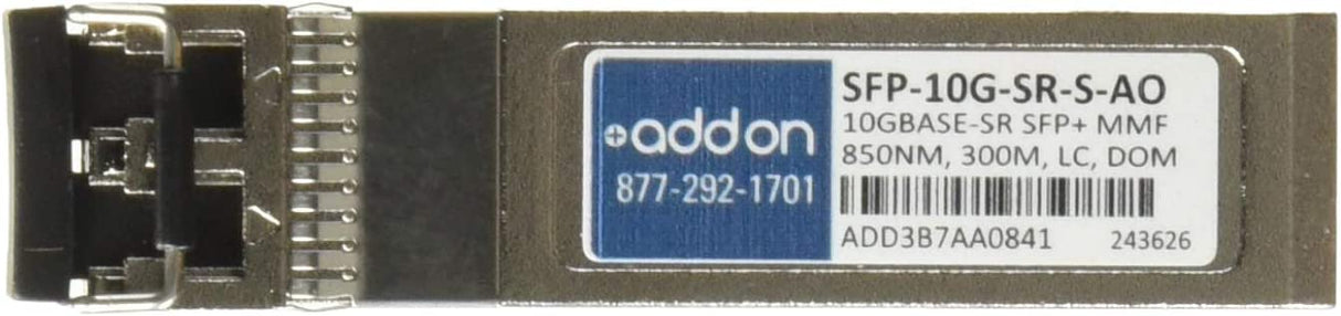 Addon networking Addon - SFP+ Transceiver Module - 10 Gigabit Ethernet (SFP-10G-SR-S-AO) - Dealtargets.com