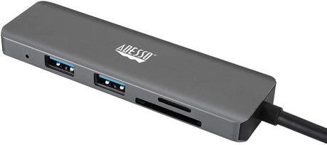 Adesso 6 in 1 USB-C Multiport Docking Station - Dealtargets.com