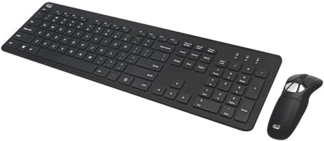 Adesso Air Mouse Go Plus With Full Size Keyboard - Dealtargets.com