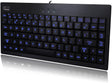 Adesso AKB-110EB - SlimTouch 110 3-Color Illuminated Mini Keyboard, 12 inches, Black - Dealtargets.com