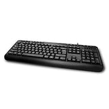 Adesso AKB-132CB Antimicrobial Multimedia Desktop Keyboard and Mouse Combo - Dealtargets.com
