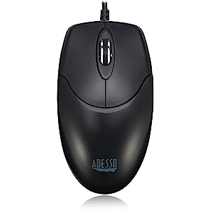 Adesso AKB-132CB Antimicrobial Multimedia Desktop Keyboard and Mouse Combo - Dealtargets.com