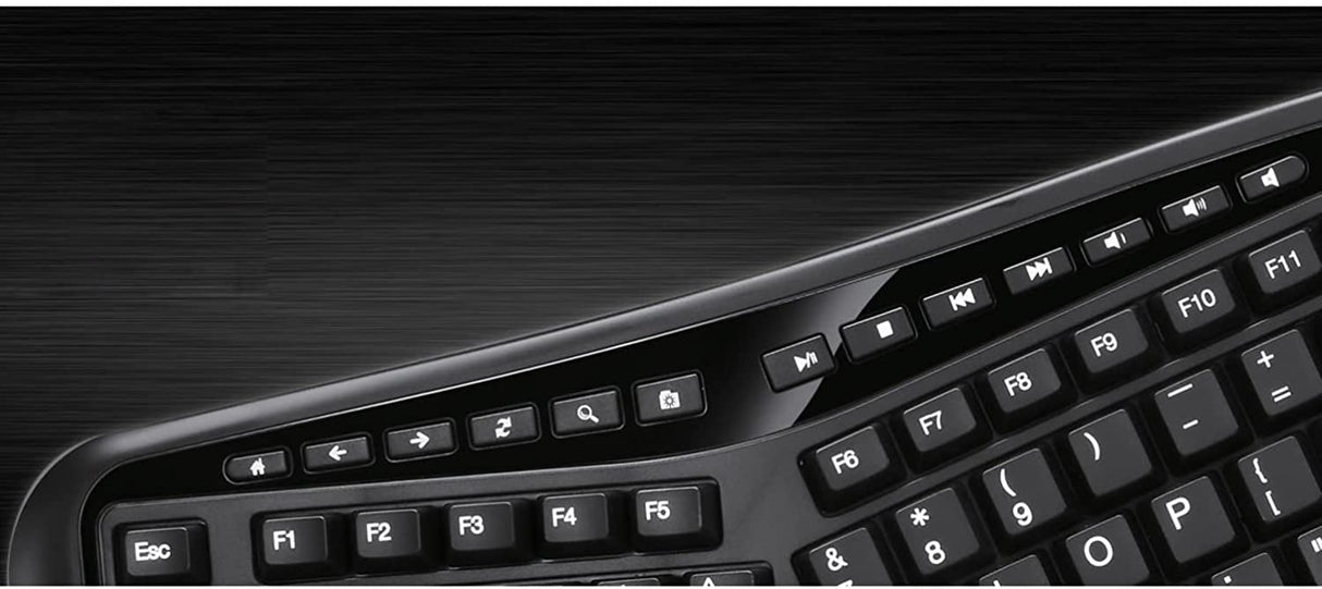 Adesso AKB-150UB This Keyboard Offer Users Two Advanced Input Devices With Ergonomic Design And - Dealtargets.com