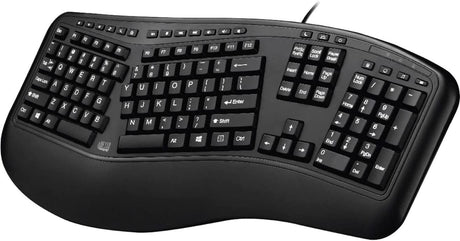 Adesso AKB-150UB This Keyboard Offer Users Two Advanced Input Devices With Ergonomic Design And - Dealtargets.com