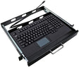 Adesso AKB-420UB-MRP 1u 19inch Rackmount Drawer with USB Touchpad Keyboard Which Designed Acco - Dealtargets.com