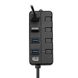 Adesso AUH-3040-4 Port USB 3.0 Hub - Dealtargets.com