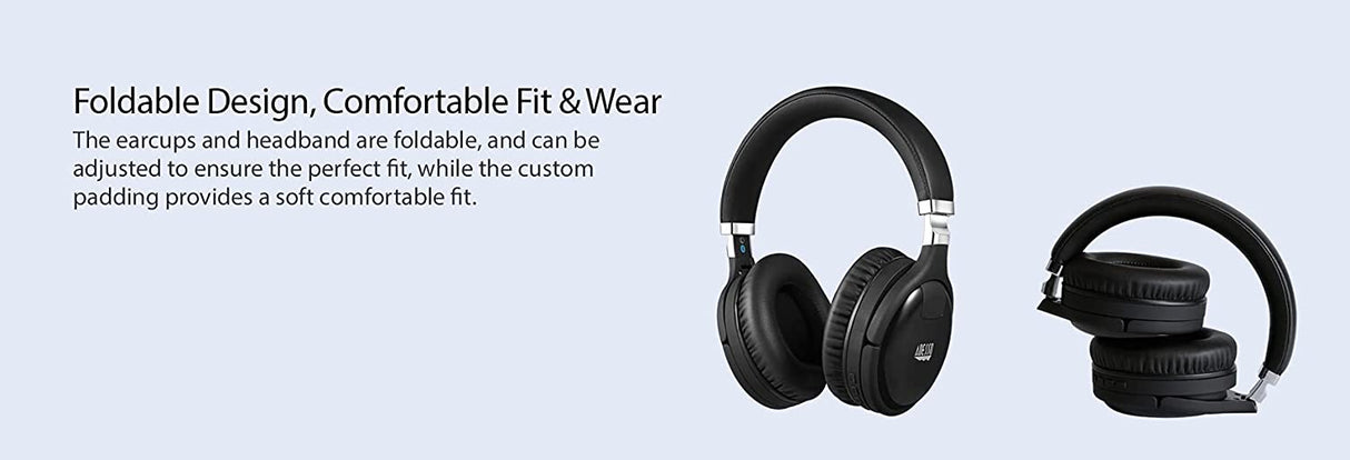 Adesso Bluetooth Active Noise Cancellation Headphone with Build in Microphone - Dealtargets.com