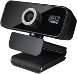 Adesso CyberTrack 6S 4K Ultra HD USB Webcam with Manual Focus and Built-in Stereo Microphone - Dealtargets.com
