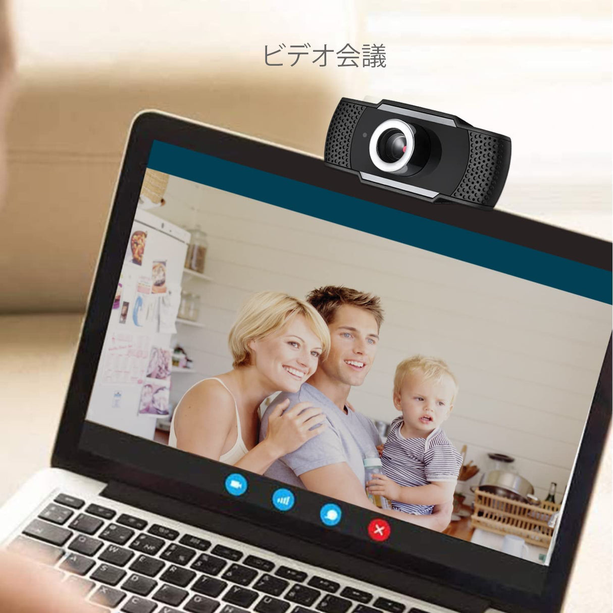 Adesso CyberTrack H4 Webcam 1080P HD USB Webcam with Built-in Microphone, Black - Dealtargets.com