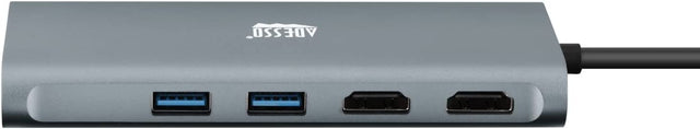 Adesso Expand Your LAPTOPS Connection Port with This USB Type-C MULTIPORT Docking STATI - Dealtargets.com