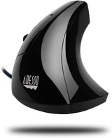 Adesso iMouse E9 Left-Handed Vertical Ergonomic Mouse - Dealtargets.com