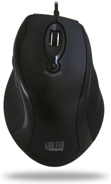 Adesso iMouse G2 - USB Ergonomic Optical Mouse Adjustable DPI Internet Navigational B - Dealtargets.com