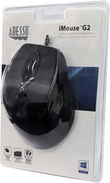 Adesso iMouse G2 - USB Ergonomic Optical Mouse Adjustable DPI Internet Navigational B - Dealtargets.com