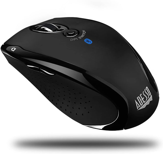 Adesso iMouse S200B -Ergo Mini Scroll Mouse, Advanced Optical Sensed DPI Switch - Dealtargets.com