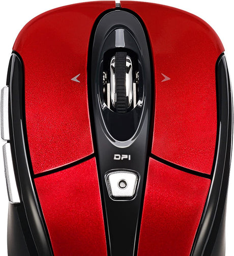 Adesso iMouse S60R iMouse S60 2.4 GHz Wireless Programmable Nano Mouse (Red) - Dealtargets.com