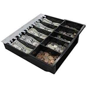 Adesso MRP-16CD-TR - 16-Inch Cash Drawer Tray Insert for Cash Register - Dealtargets.com