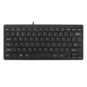 Adesso Natural Ergonomic AKB-111UB SlimTouch Mini Keyboard - Dealtargets.com