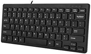 Adesso Natural Ergonomic AKB-111UB SlimTouch Mini Keyboard - Dealtargets.com