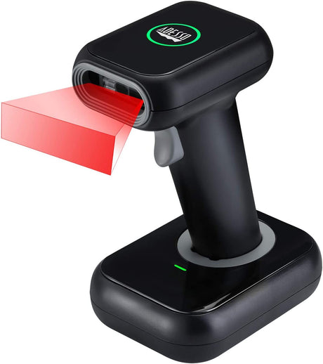 Adesso NuScan 2700R 2D Wireless Barcode Scanner with Charging Cradle - Dealtargets.com