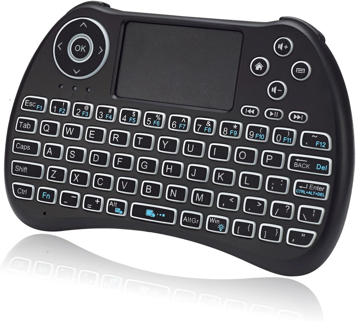 Adesso SlimTouch 4040 - Wireless Illuminated Keyboard Built-in Touchpad - Dealtargets.com