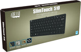 Adesso SlimTouch 510 Mini Keyboard with USB Hubs (AKB-510HB) - Dealtargets.com